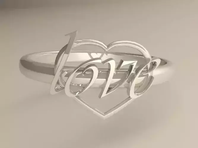 Your beloved ring 3D print model