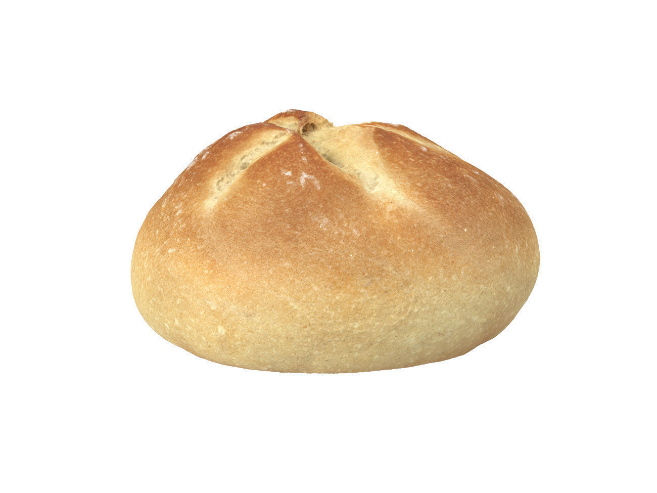 Photorealistic Semmel Bread Roll 3D Scan 2 3D model_3