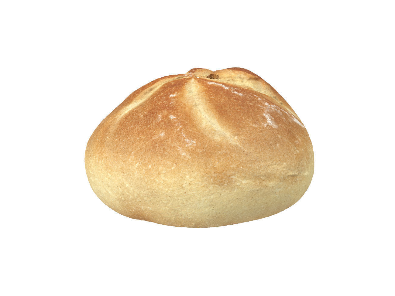 Photorealistic Semmel Bread Roll 3D Scan 2 3D model_4