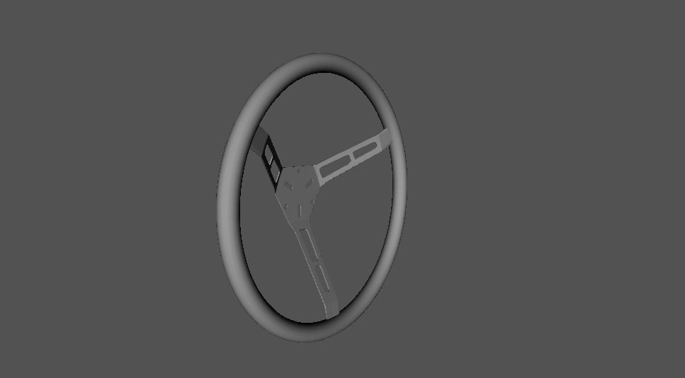 Volante Racer  Low-poly 3D model_8