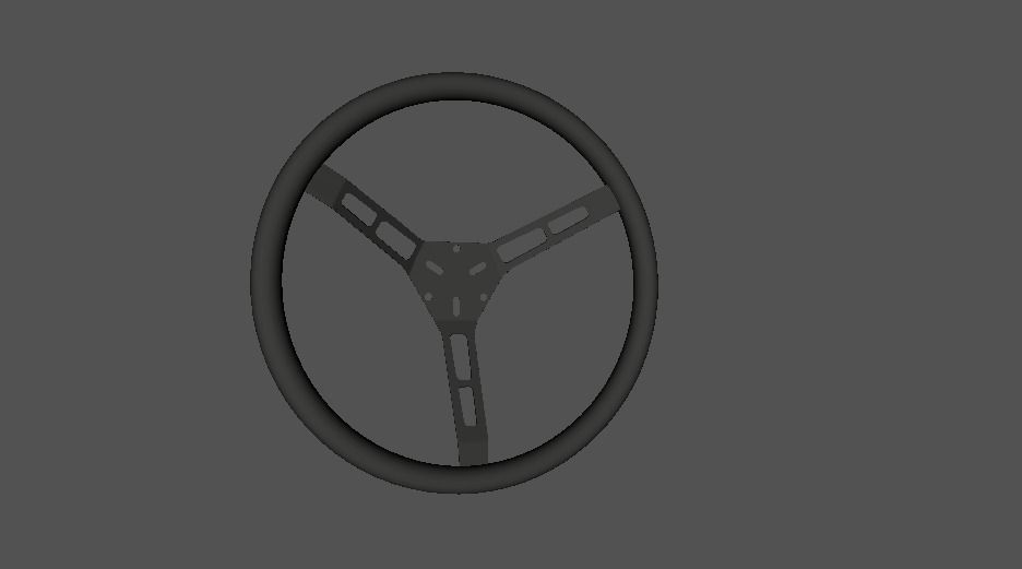 Volante Racer  Low-poly 3D model_5