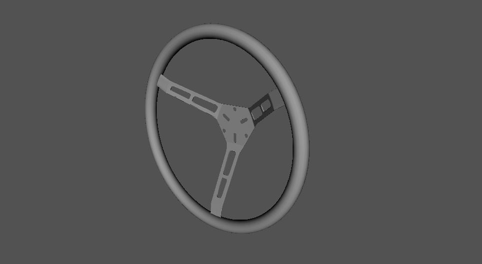 Volante Racer  Low-poly 3D model_6