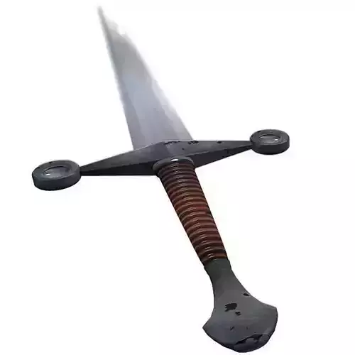 Medieval Sword - Low Poly Low-poly 3D model