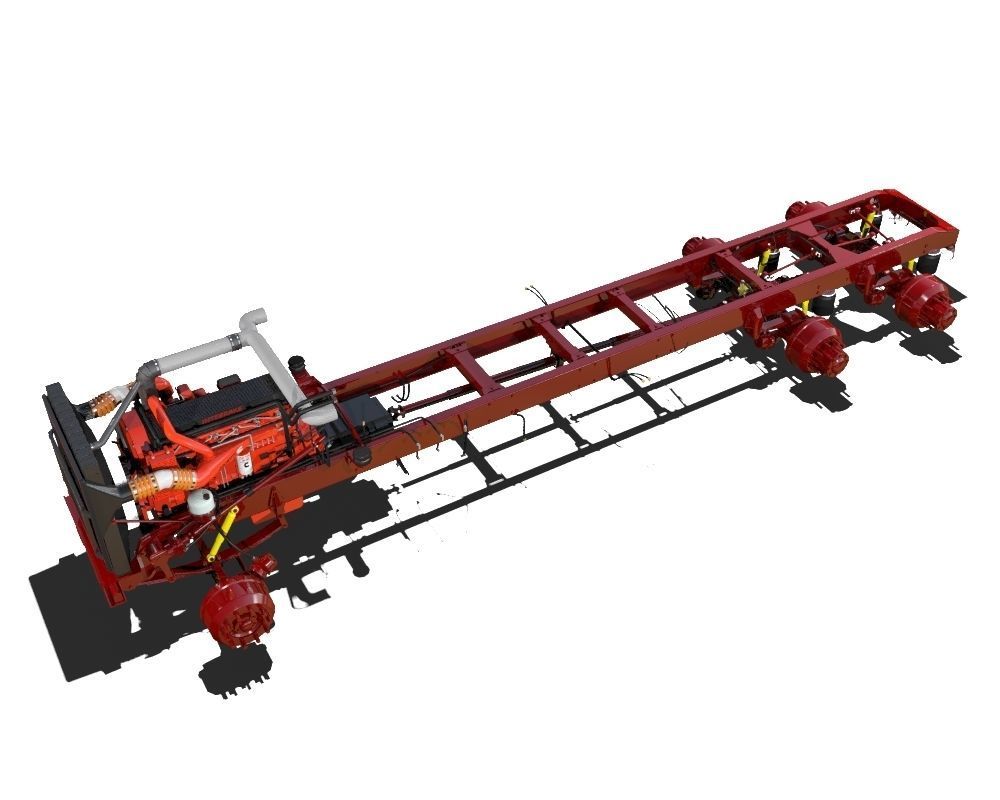 389 Semi Truck 3D model_7