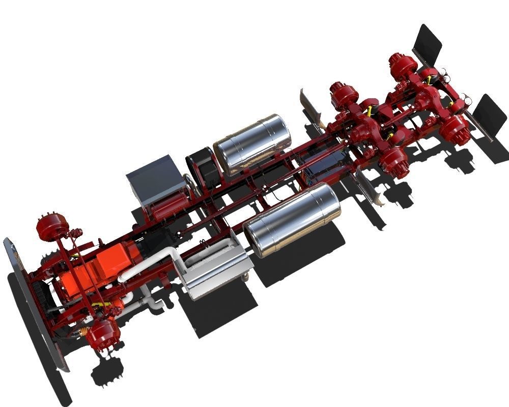 389 Semi Truck 3D model_9