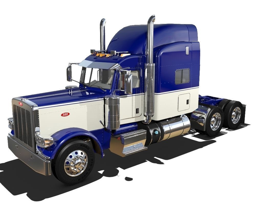 389 Semi Truck 3D model_33
