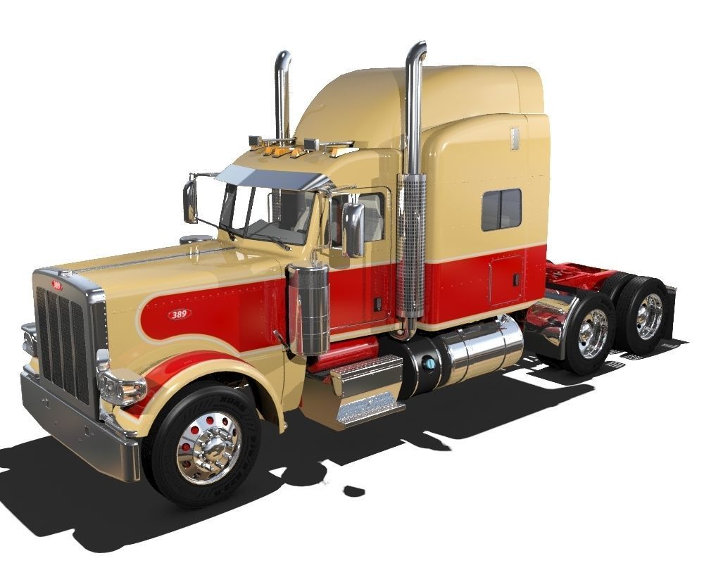 389 Semi Truck 3D model_29