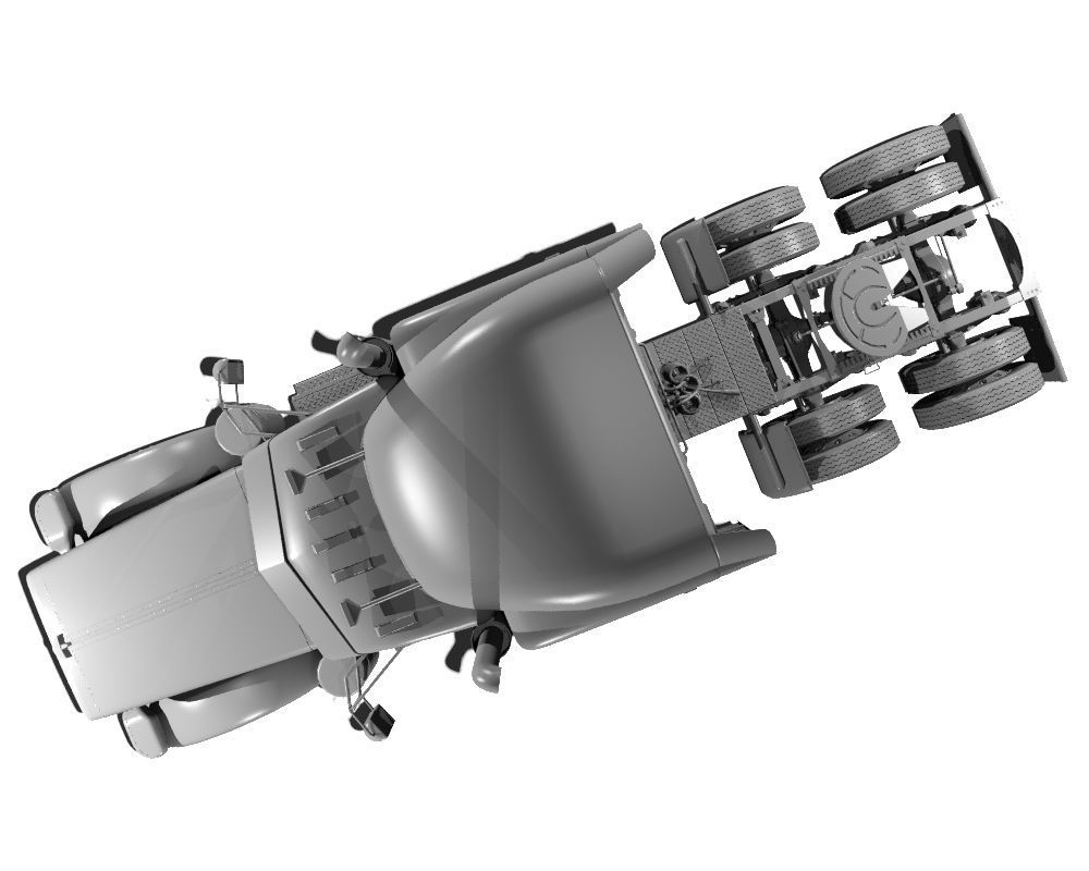 389 Semi Truck 3D model_14