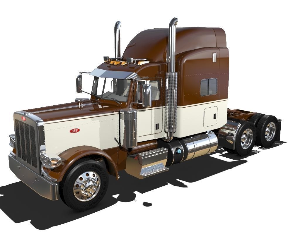389 Semi Truck 3D model_32