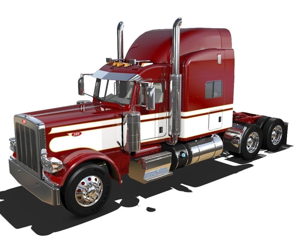 389 Semi Truck 3D model_31