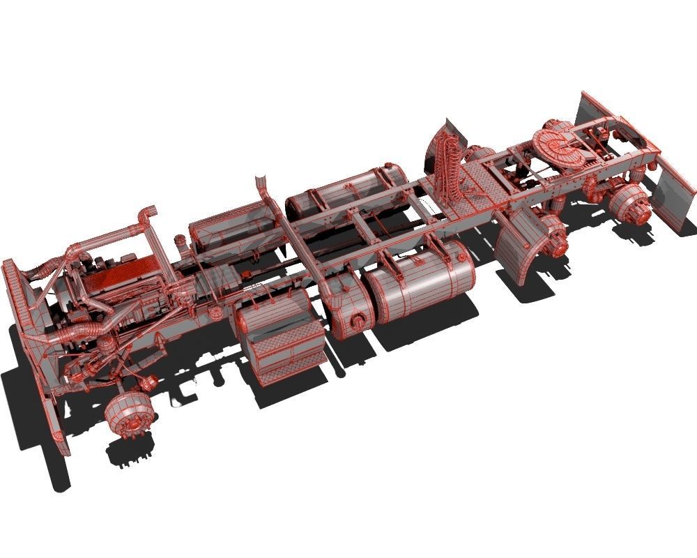 389 Semi Truck 3D model_27