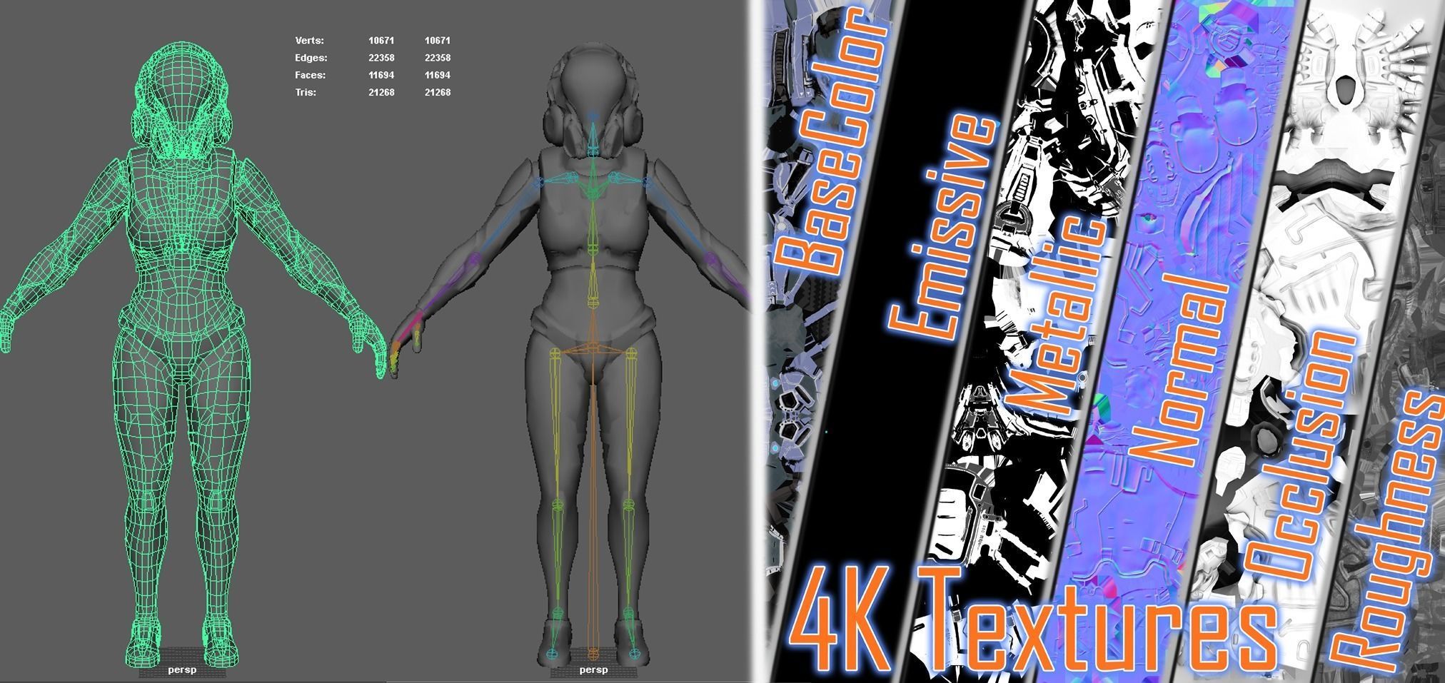 Armors Bundle 2 Low-poly 3D model_21