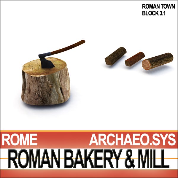 Roman Town Bakery Mill 3 1 3D model_18