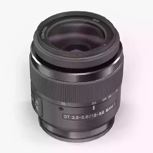 Sony DT 18-55mm f 3-5 5-6 SAM II lens