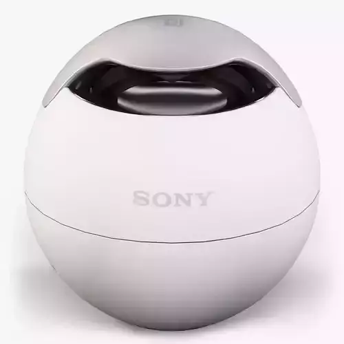 Sony SRS-BTV5 portable bluetooth speaker Low-poly 3D model