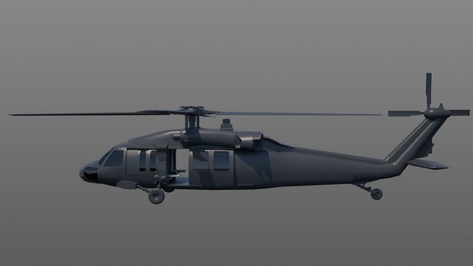 UH-60 Black Hawk 3D model_6