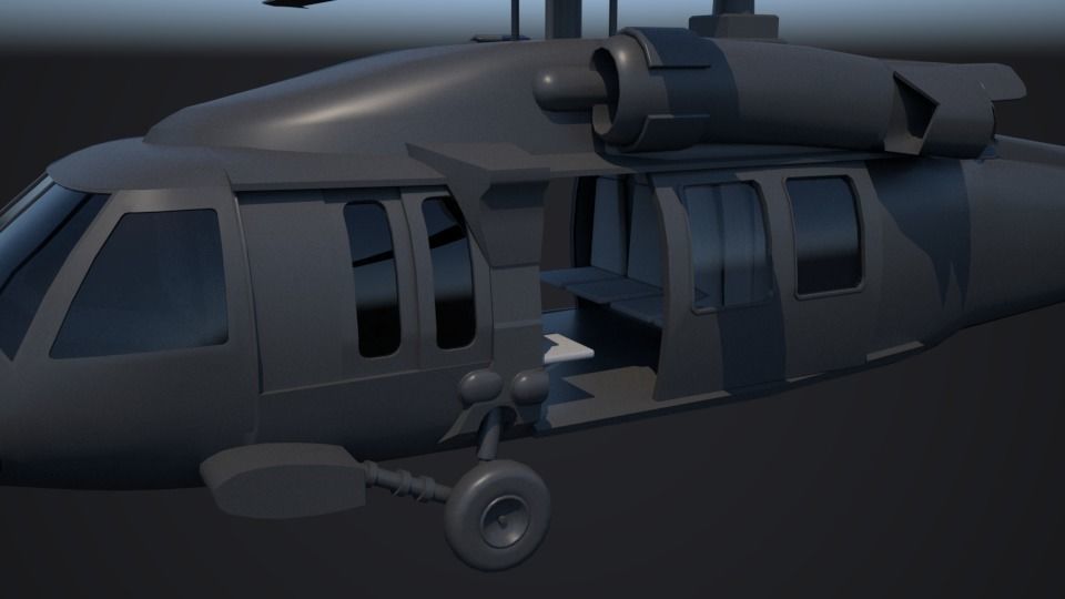 UH-60 Black Hawk 3D model_3