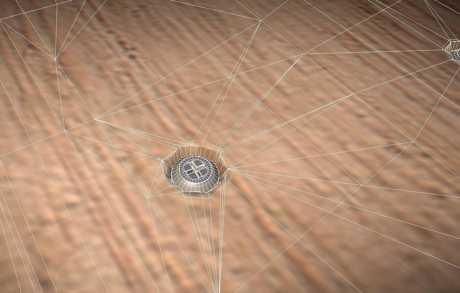 EUR Wood Pallet - High-Poly Version 3D model_6