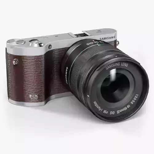 Samsung NX300 Brown mirrorless digital camera Kit 18-55mm lens