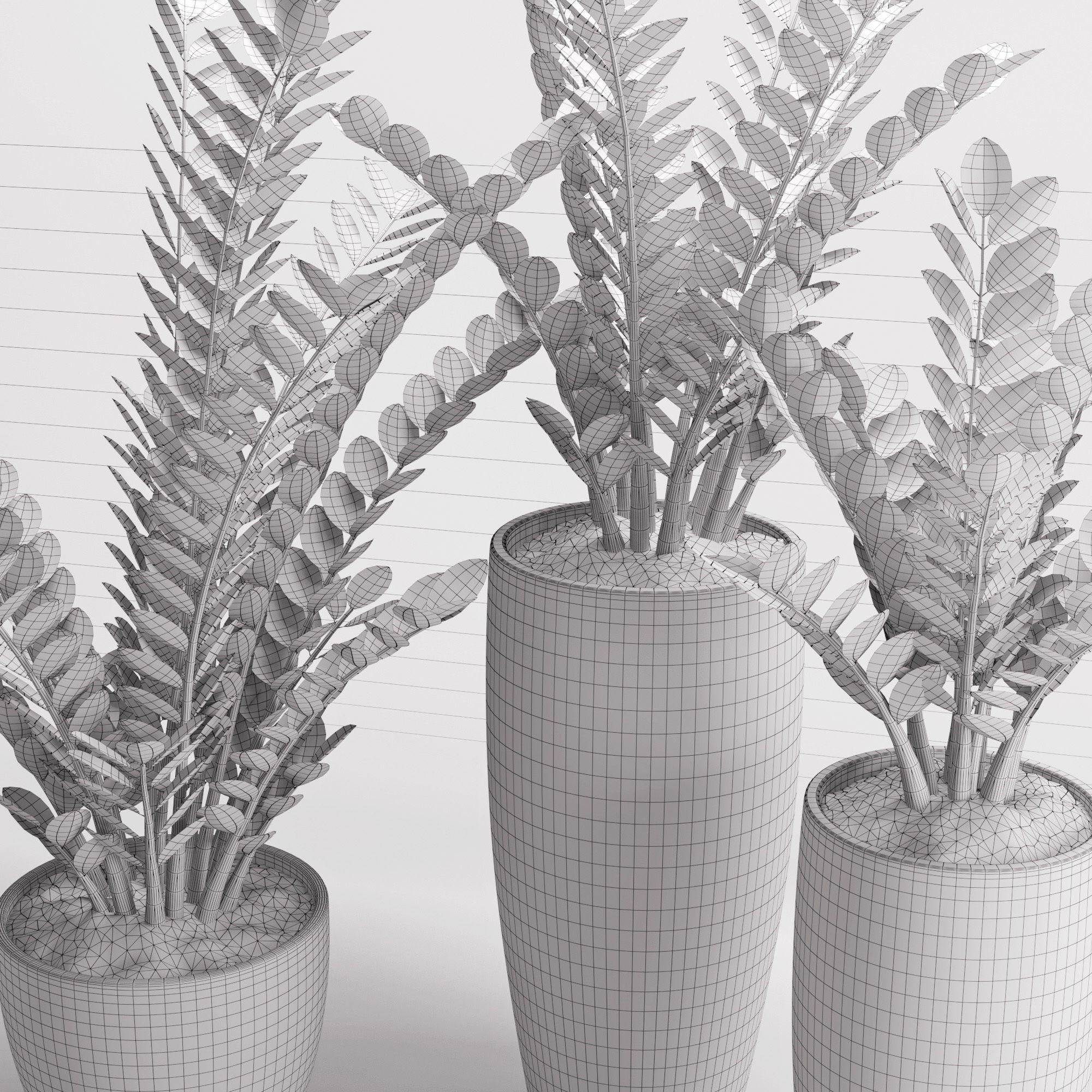 Houseplant 25 3D model_6