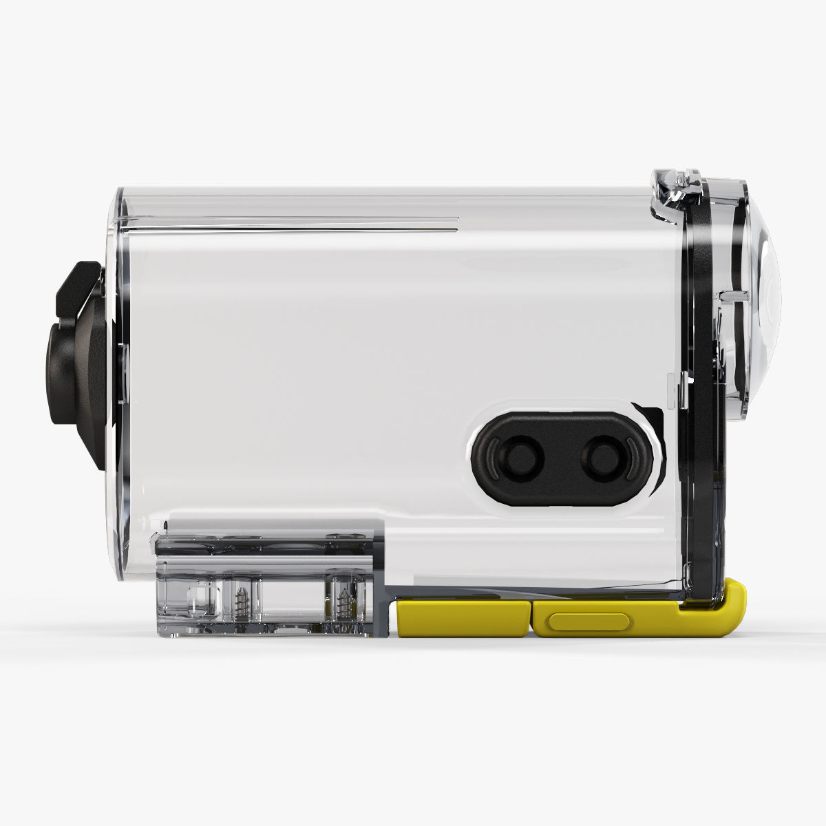 Sony SPK-AS2 Case for HDR-AS100V action camera Low-poly 3D model_5