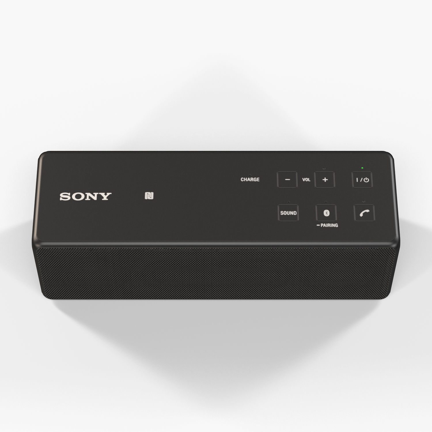 Sony SRS-X33 portable bluetooth speaker Low-poly 3D model_17