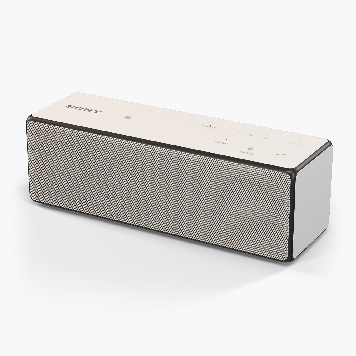 Sony SRS-X33 portable bluetooth speaker Low-poly 3D model_19