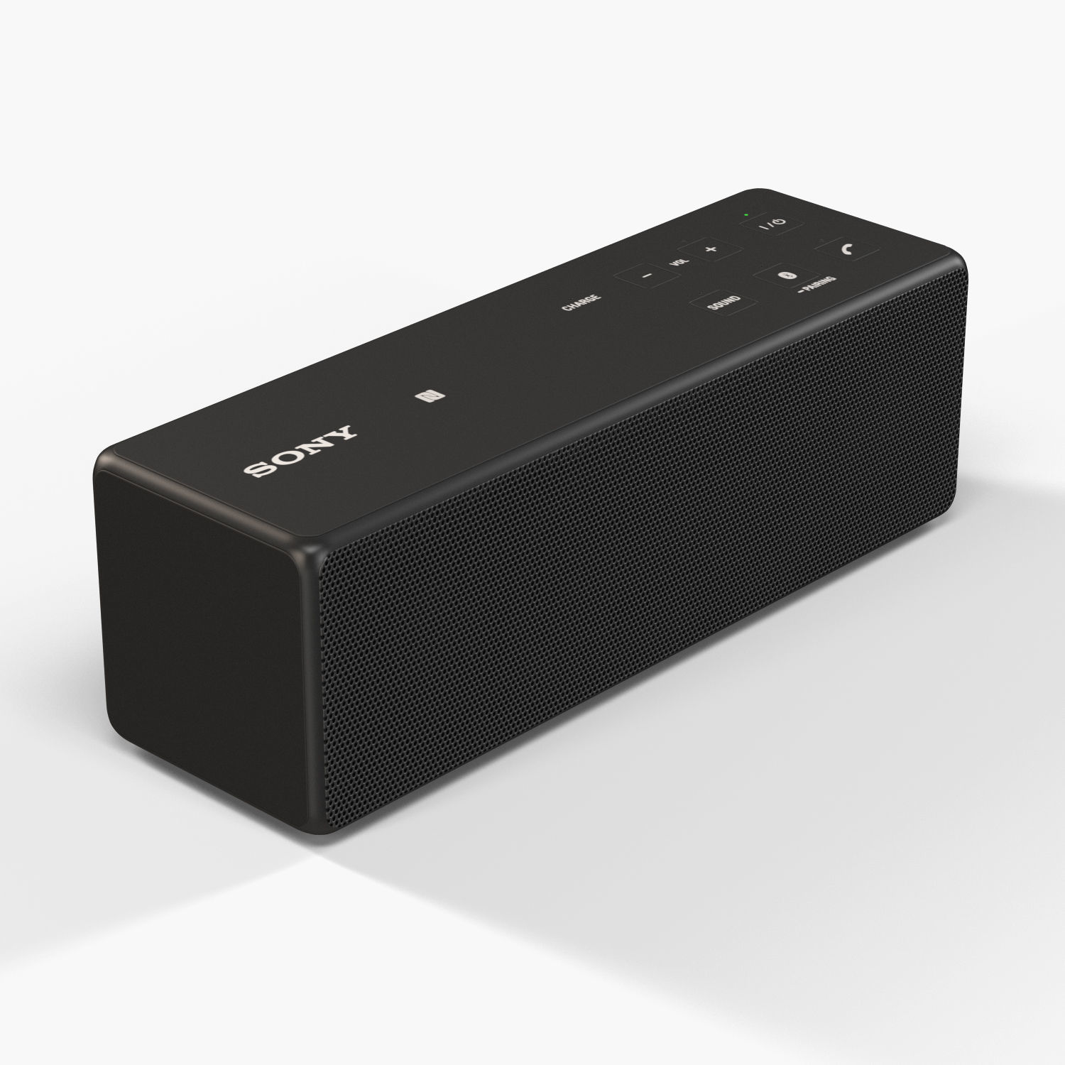 Sony SRS-X33 portable bluetooth speaker Low-poly 3D model_13