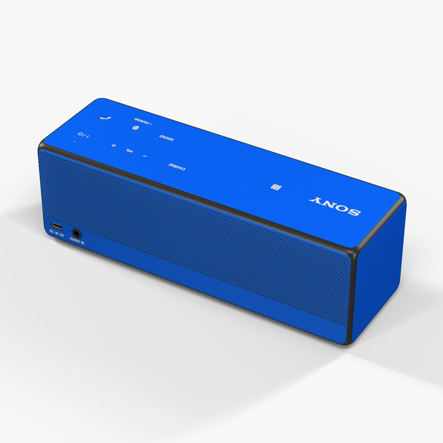 Sony SRS-X33 portable bluetooth speaker Low-poly 3D model_30