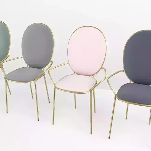 Feminine Luxurious Designer Armchair