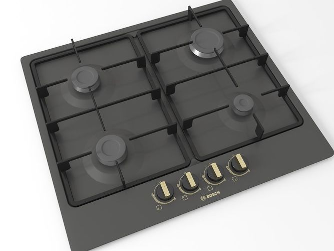 Cooktop 02 3D model