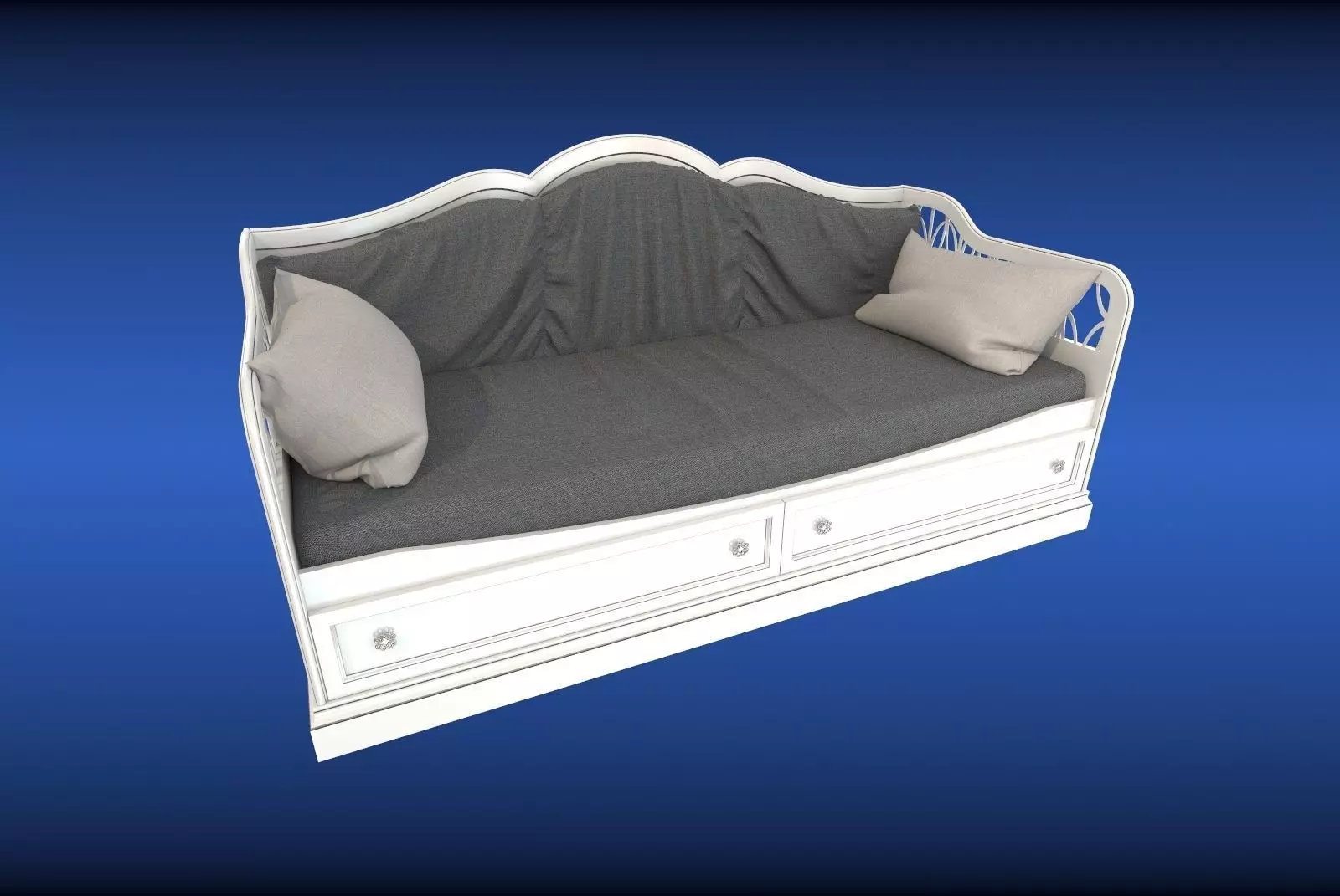 Bed Topal DK 3D model
