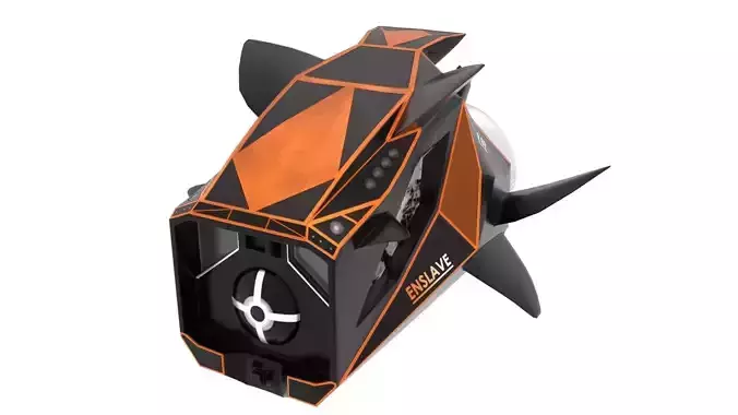 Low Poly Patrol Drone