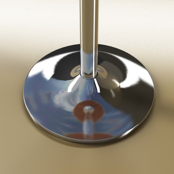 Bar Table and Stool 3D model_16