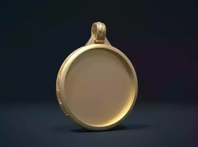 Empty Pendant I 3D print model