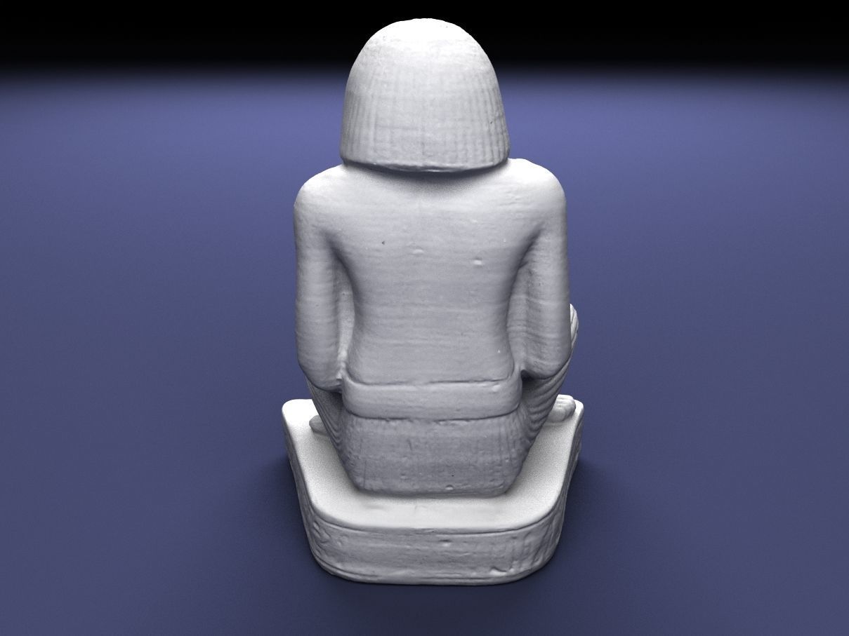 Ancient Egyptian Writer 3D print model_4