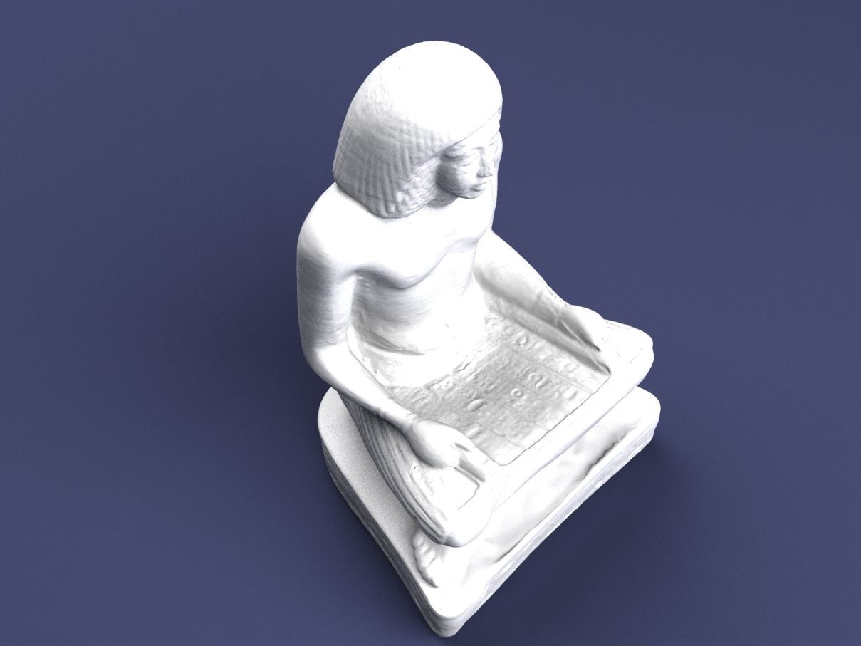 Ancient Egyptian Writer 3D print model_5