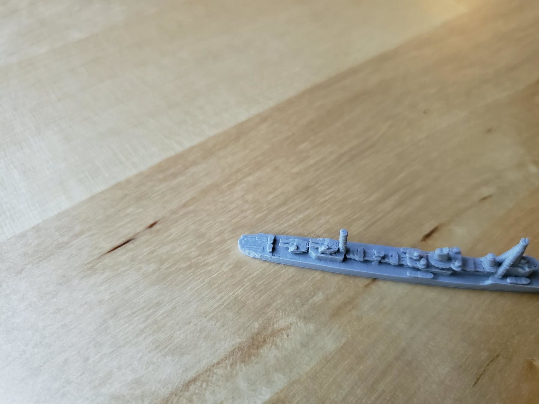 Japanese Akatsuki Class Destroyer Warship 3D model 3D printable CGTrader