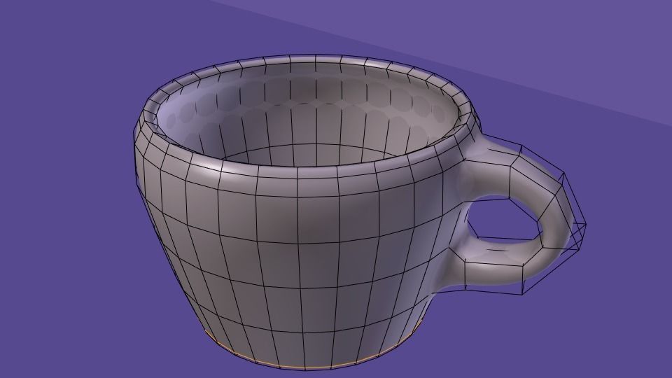 mug 3D model coffee 3D model_1