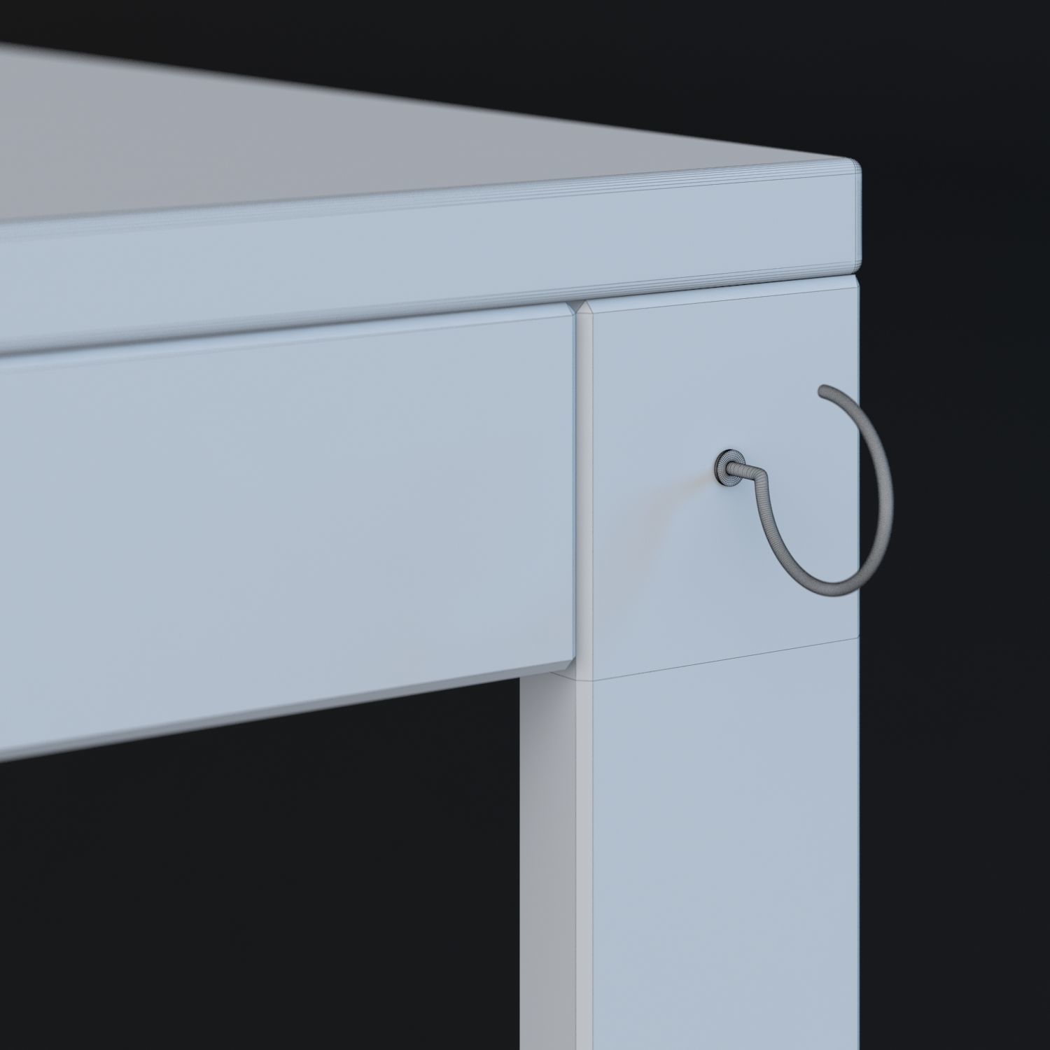 Applaro Serving Cart 3D model_3