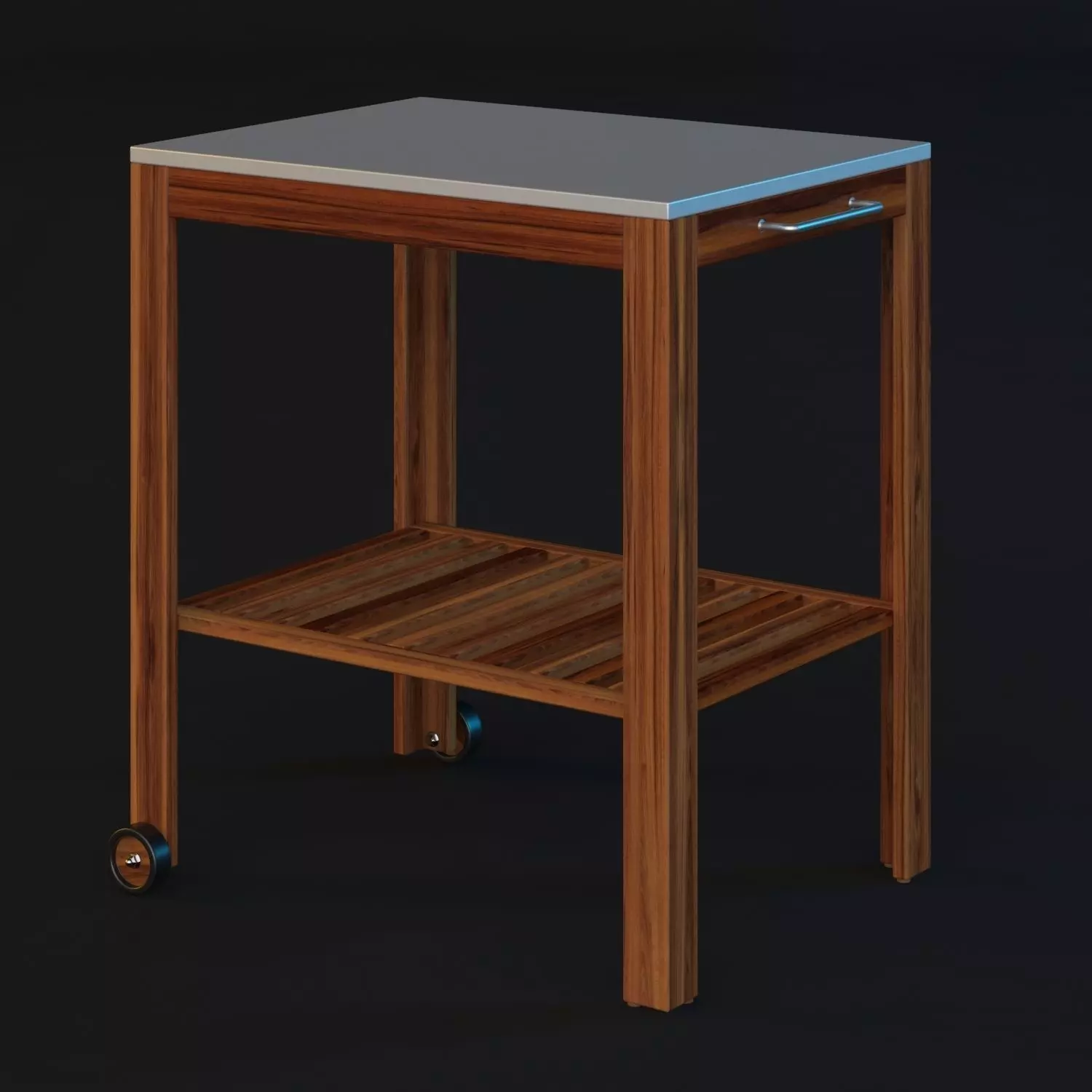 Applaro Serving Cart 3D model_0
