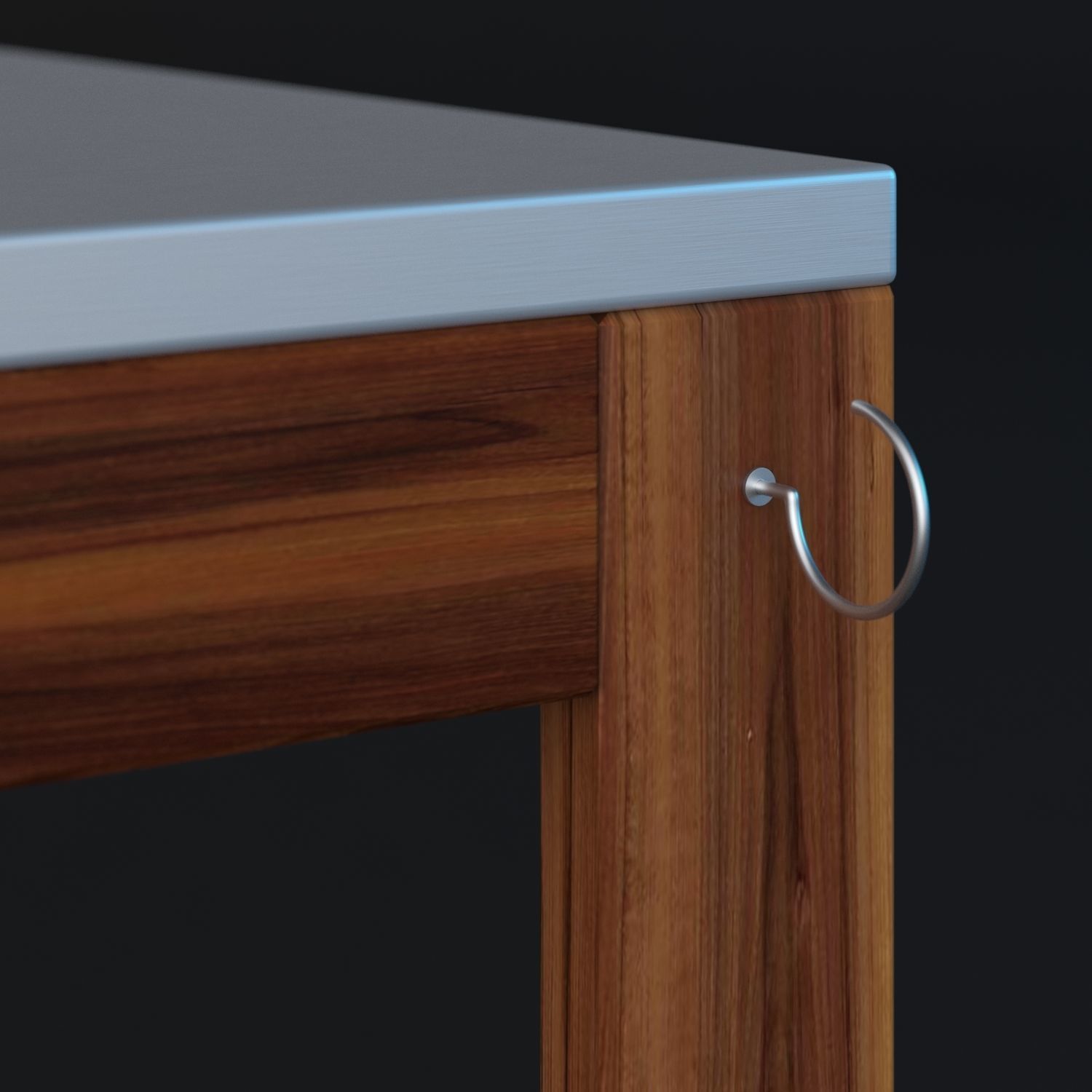 Applaro Serving Cart 3D model CGTrader