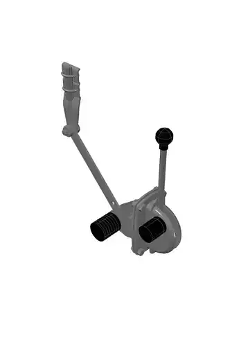 Medium voltage disconnecting switch - RLZ-15 Free 3D model