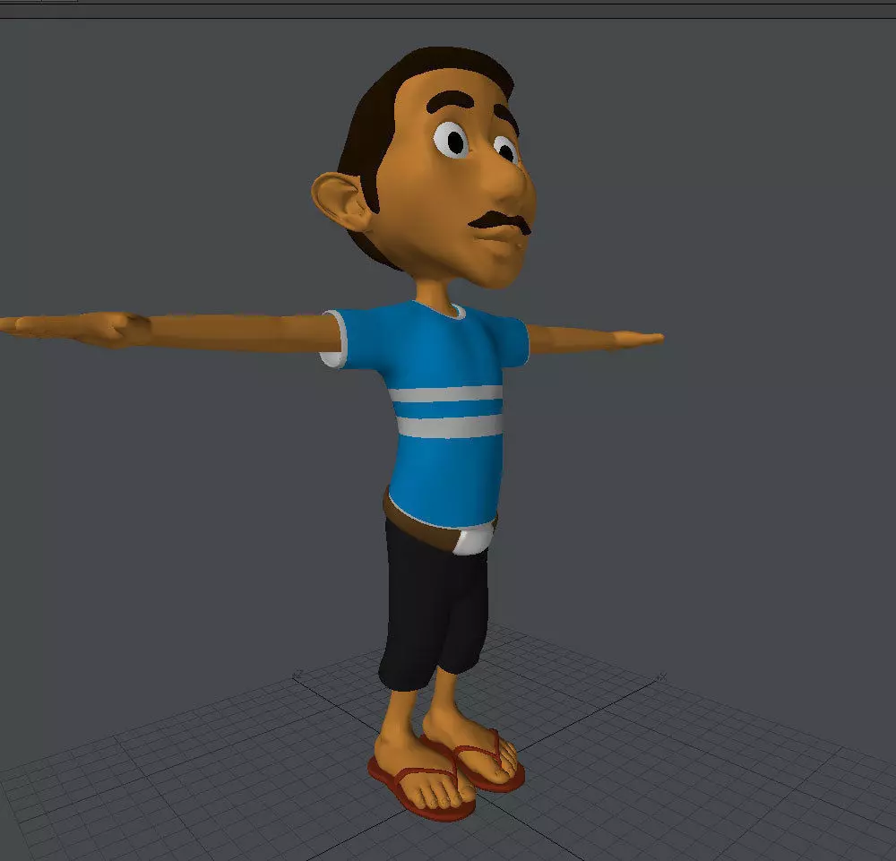 old semprul 3D model_0