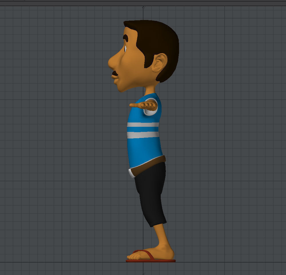 old semprul 3D model_2