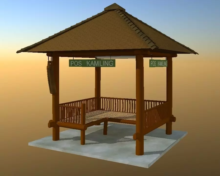 Post Kampling 3D model_0