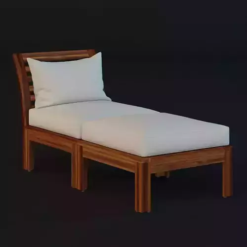 Applaro Chair With Footstool