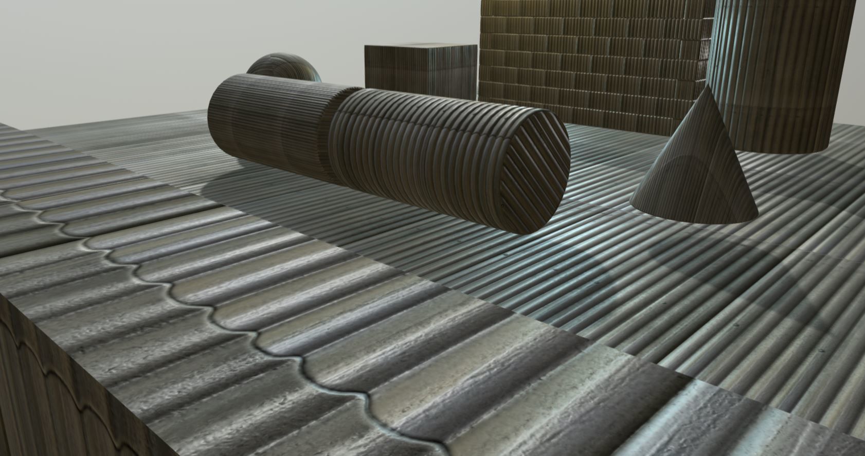 Corrugated PVC Wall or Roof 1 - Texture Set 19 Texture_9