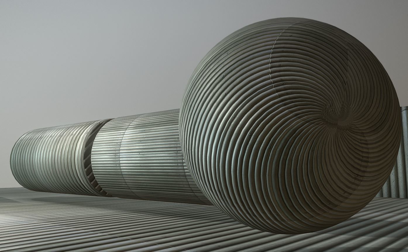 Corrugated PVC Wall or Roof 1 - Texture Set 19 Texture_11