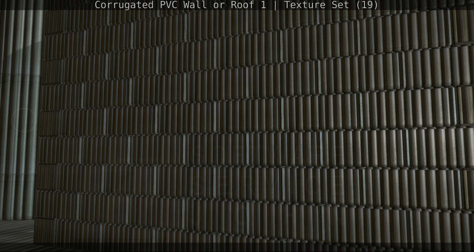 Corrugated PVC Wall or Roof 1 - Texture Set 19 Texture_94